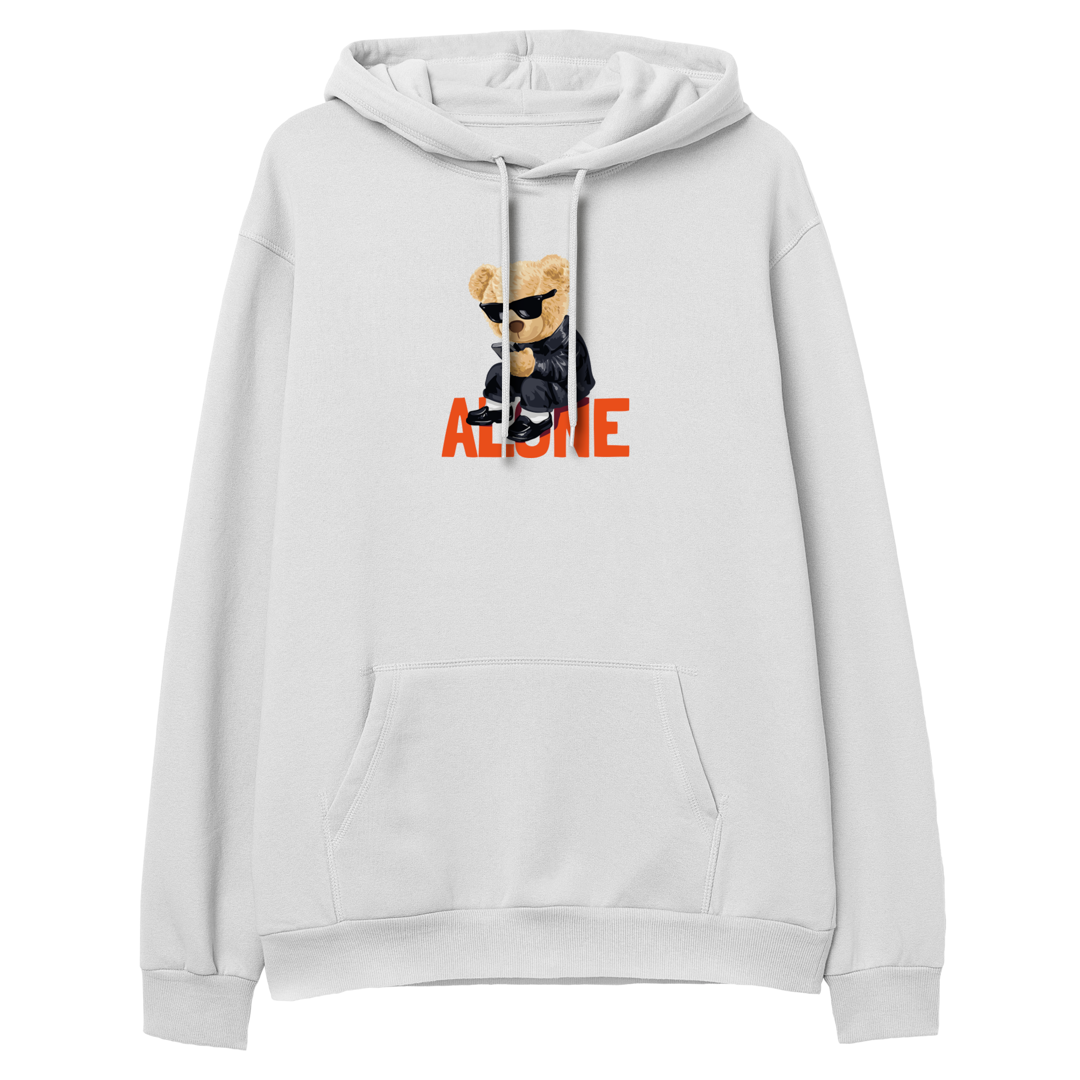 Alone Bear - Regular Hoodie