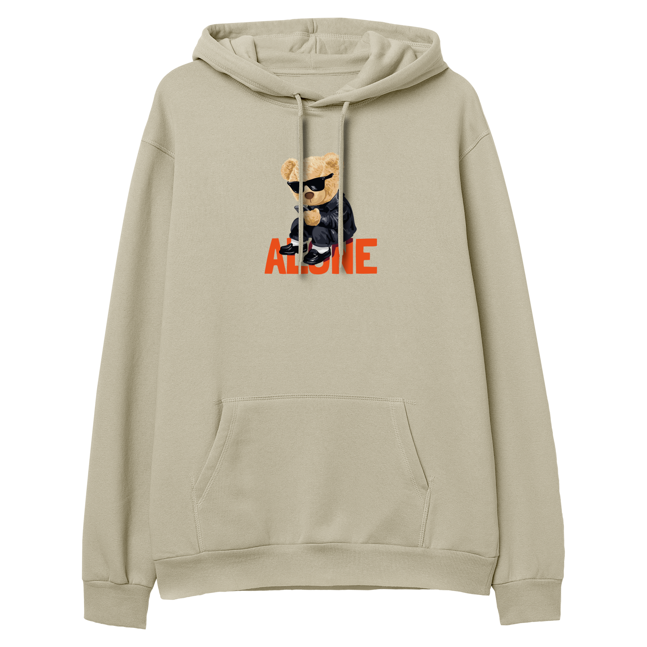 Alone Bear - Regular Hoodie