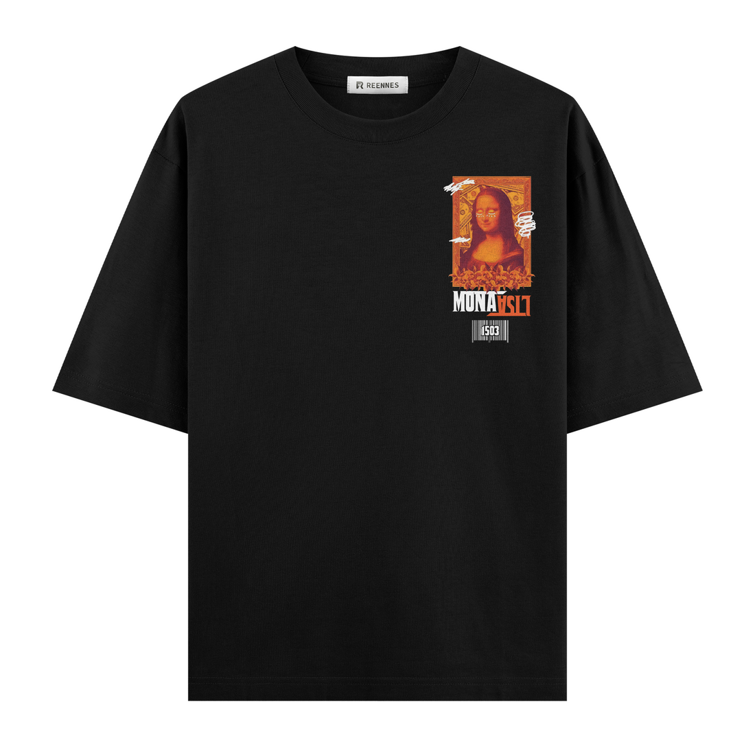 Mona Lisa - Oversize T-shirt