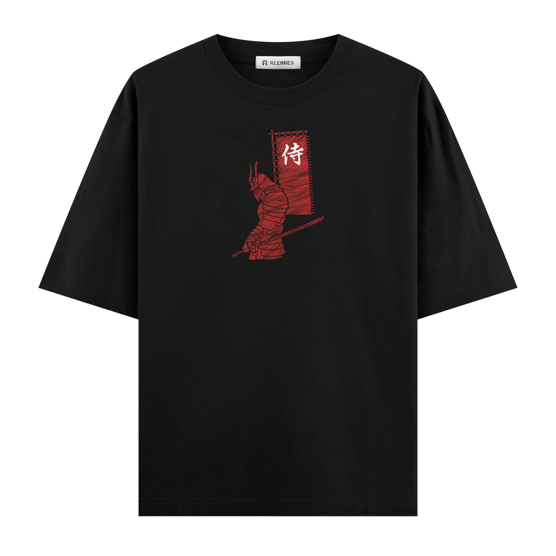 Red Samurai - Oversize T-shirt
